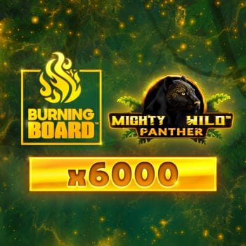 Mighty Wild™ Panther Gold Burning Board™